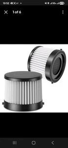 2 Stück DCV501HB Filter für DEWALT DCV501HB 20 V Akku-Handstaubsauger DCV5011H - Bild 1 von 3