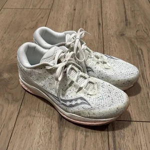 Saucony Freedom Iso 2 White Sneakers Women’s Size 11 - Picture 1 of 12