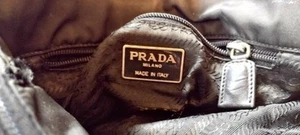 Vintage Y2K PRADA TESSUTO BLACK NYLON PURSE/SHOULDER BAG, Good Condition! - Picture 1 of 13