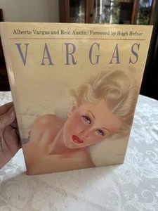 Vargas Alberto Vargas & Reid Austin HC Foreword by Hugh Hefner 1978 1st Edition - Picture 1 of 11