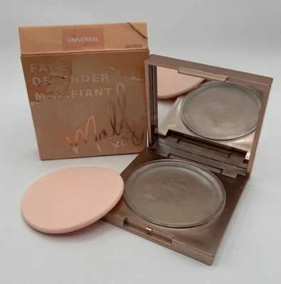 Mally XO Face Defender Matifiant Balm Universal .46 oz Full SZ W/Sponge READ DES - Image 1 of 4