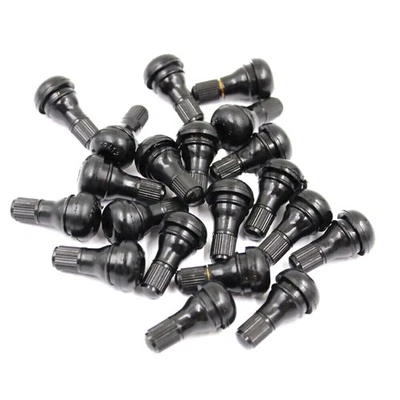 25Pcs Universal TR412 35mm Long 19mm Tyre Valve Stems For Auto Motorcycle - Image 1 of 4