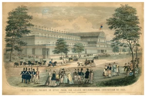 Crystal Palace 1851 Read & Co. Print 12 x 18 - Picture 1 of 4