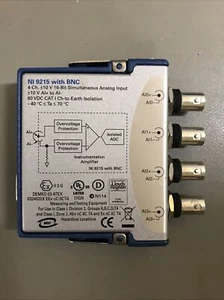 Módulo de entrada analógica simultánea National Instruments NI 9215 BNC 4 canales 10V - Imagen 1 de 2