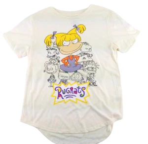 Camiseta Rugrats Angelica Pickles Mujer Marfil Junior Talla S, M, L - Imagen 1 de 5