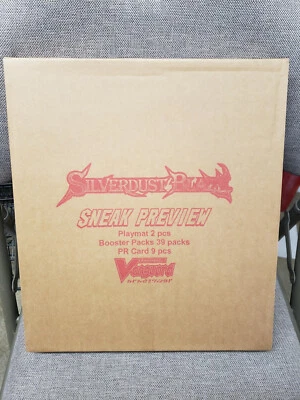 VANGUARD SILVERDUST BLAZE - KIT DE VISTA PREVIA SELLADO!!! PACKS TAPETES PROMOCIONALES Foto 1 de 2