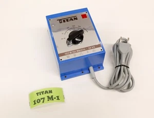 107M 1 Titan para Sistema Marklin Trasf. Regulador Velocidad Usado Como Nuevo - Imagen 1 de 3