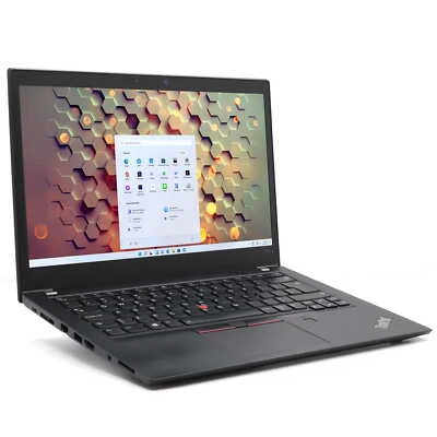Laptop Lenovo Thinkpad T480S i5-8250U 8 GB 256 GB NVME 14" FHD Touchscreen Win11 - Bild 1 von 4