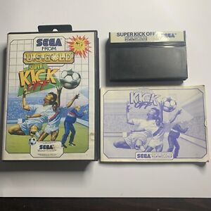 Sega Master System Super Kick Off US GOLD Complete PAL