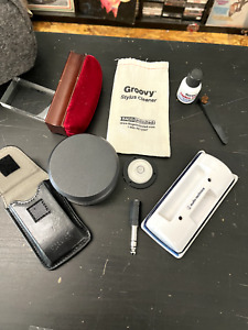 Record Cleaning Kit Lot + Record Weight + Accessories Brushes Scale