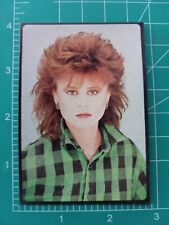 1984 Panini Smash Hits POP MUSIC Sticker Card #36 TRACEY ULLMAN