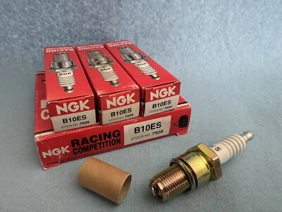 NUEVO PAQUETE DE 3 BUJÍAS NGK 7928 B10ES bujía de níquel YZ RM KX ATK Foto 1 de 3