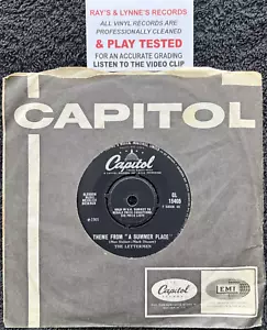 The Lettermen – Theme From A Summer Place / Sealed With A Kiss 7'' 1965 EX VIDEO - Foto 1 di 7