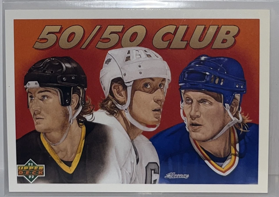 1991-1992 UPPER DECK NHL HOCKEY SINGLES LOOSE CARDS COMPLETE YOUR SET #1-310 - Image 1 of 1