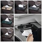 Leather Car Clock Tissue Box  Living Room Dining Room