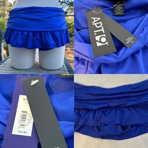 APT 9 Bikiniunterteil Schwimmen getrennt Größe 6 430 königlicher Stil 3KAL092M UVP $ 44 - Bild 1 von 8