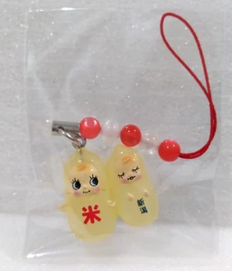 Niigata Limited Edition Rice Twins QP Kewpie Angel Gotochi Phone Strap Japan - Picture 1 of 4