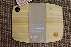 Large 15" X 11.5" Bamboo Cutting Board for Kitchen Meal Prep & Serving - New - Picture 1 of 2