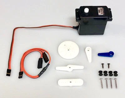 Großmodell Servo IQ-910BB Big Scale Jumbo-Servo GWS 080-910BB Ersatz für 1:5 1:6 - Bild 1 von 4