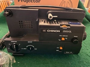 Chinon 2500GL Dual Super 8 Regular 8mm Vintage Cine Projector - Picture 1 of 6