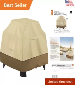 Durable 32.5-Inch Water-Resistant Fireplace Cover - Veranda's Protection - Picture 1 of 14