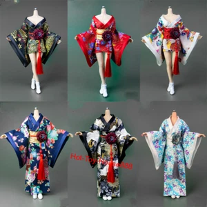 1/6 Japanese Long / Short Bathrobe Kimono Clothes Fit 12" TBL Action Figure Body - Picture 1 of 38