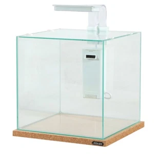 Zolux Betta Kub Bianco 15L Acquario Completo con Filtro e LED - Foto 1 di 4