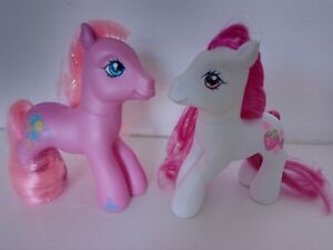 My Little Pony G3 Pinkie Pie Glitter Pony 5" 2007 MLP i rzadki wir truskawkowy 