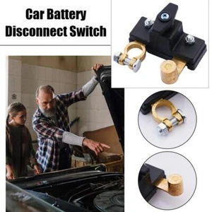 Car Battery Disconnect Isolators Cut Off Switch Universal Terminals!!NEW G9R0 - Picture 1 of 9