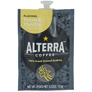 Flavia/Alterra FRENCH VANILLA Coffee A183 Case/Box 100 Packungen/Pods MEDIUM ROAST - Bild 1 von 1