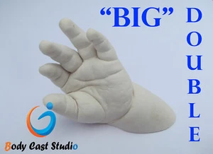 Baby 3D Casting Kit "BIG - DOUBLE" - | 2 x Alginat | Handabdruck Fußabdruck - Bild 1 von 4