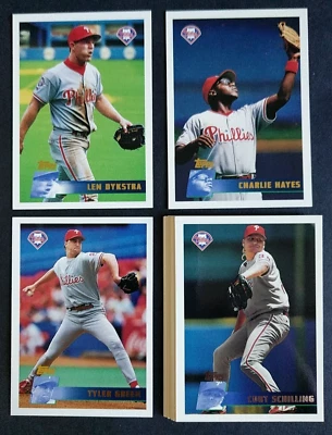 1996 Topps ~ Philadelphia Phillies ~ 14 Card Team Set - Image 1 of 3