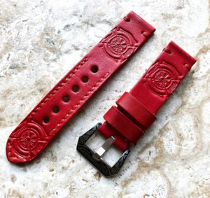 Correa de bombero hecha a mano en relieve para Google Pixel Watch 3 45 mm -A22 - Imagen 1 de 8
