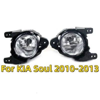 Par de faros antiniebla de conducción para parachoques delantero para KIA Soul 2010-2013 Foto 1 de 4