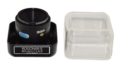 Lente de cámara ampliadora Rodenstock Rogonar-S 60 mm f 4,5 con estuche - Hecho en Alemania Foto 1 de 4