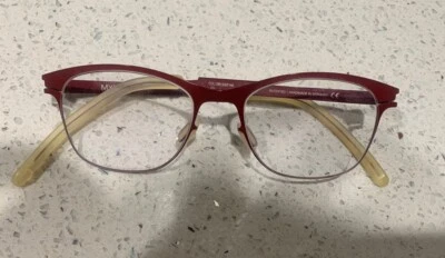 Monturas para gafas MYKITA TANIA COL145 rojo mate cuadrado borde completo 46-16-140 Foto 1 de 4