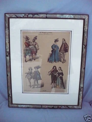 altes Bild_Münchener Bilderbogen_Geschichte der Kostüme - Bild 1 von 1