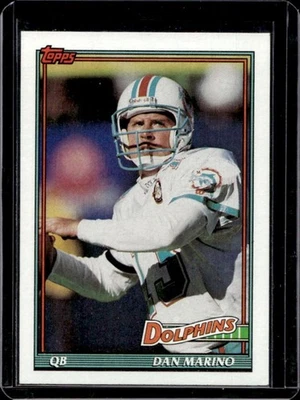 1991 年 Topps Dan Marino #112 海豚 — 第 1/2 张图片
