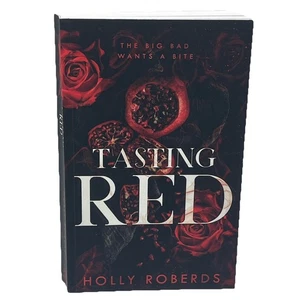 Tasting Red Paperback Holly Robert’s The Big Bad Wants A Bite - Imagen 1 de 8
