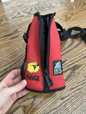 Vintage Coca Cola Artic Zone Soda Bottle Holder with strap - Image 1 of 2