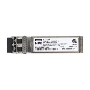 Émetteur-récepteur HP 16 Go SFP+ SW XCVR Fibre Channel ondes courtes SFP+ - E7Y10A - Photo 1/3