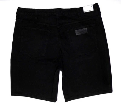WRANGLER - Pantalones Cortos Denim Frontier Calce Relajado Para Hombre 40"W Negros Elastizados Foto 1 de 4