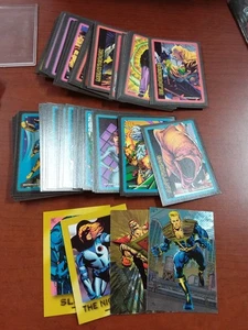 1993 SKYBOX ULTRAVERSE 1 COMPLETE BASE CARD SET OF 100 (#1-#100) MALIBU COMICS! - Picture 1 of 2