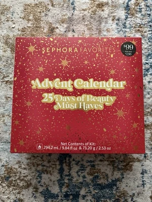 Sephora Favorites Advent Calendar 25 Days Of Beauty Holiday LIMITED Edition 2025 - Image 1 of 3