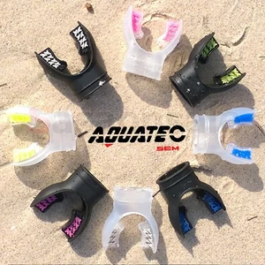 Aquatec Scuba Non-Toxic Silicone Mouthpiece Dive Diving Snorkel MP900 - Picture 1 of 25