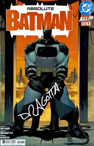 Absolute Batman #1 DC Comics 6th Print Signed Nick Dragotta Variant COA - Picture 1 of 3