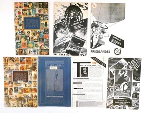 Miscellaneous Man Catalogs No. 20-25 Rare Posters and Ephemera 1984-1987 - Picture 1 of 6