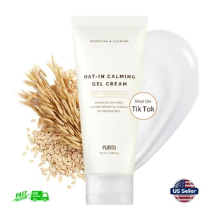 Crema Gel Calmante Avena PURITO 100 ml / 3,38 fl. oz. vegano, crema facial, húmedo - Imagen 1 de 7