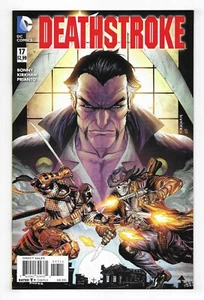 DEATHSTROKE 17 & 18 MODERN AGE DC COMIC BOOK LOT Batman Superman 2016 direct JLA - Picture 1 of 4