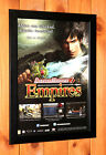Dynasty Warriors 7 PS3 Xbox 360 Small Promo Poster / Ad Page Framed